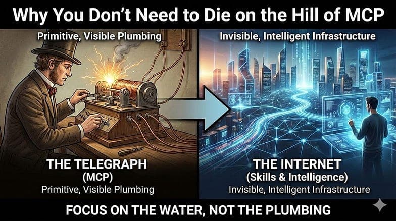 Stop Acting Like You Just Invented Fire: Why MCP Is Just Fancy Plumbing